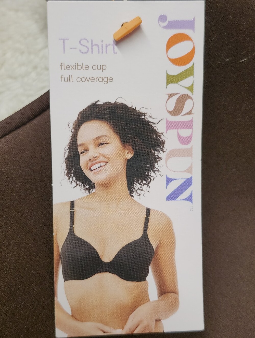 • NWT Joyspun Smoothing Underwire T-Shirt Bra Size 40D Pure Espresso Brown - Picture 6 of 8